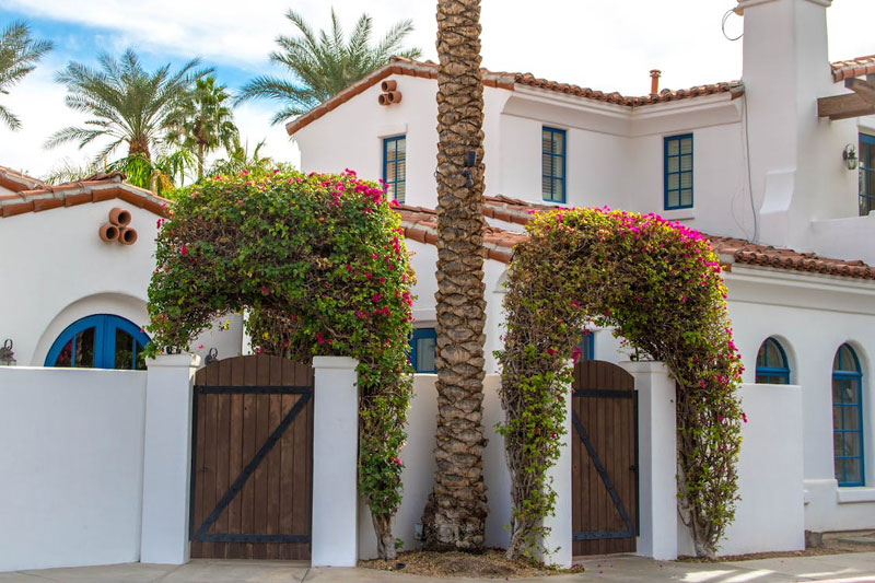 Facade of a homes for sale in La Quinta